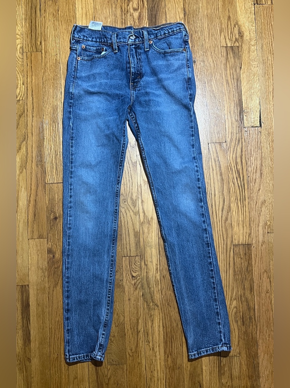 Levi’s 510 Men’s Blue Medium Wash Skinny Slim Low Rise Stretch Jeans 29x32